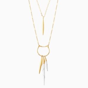 Stella & Dot Quill Layering Necklace (retired)